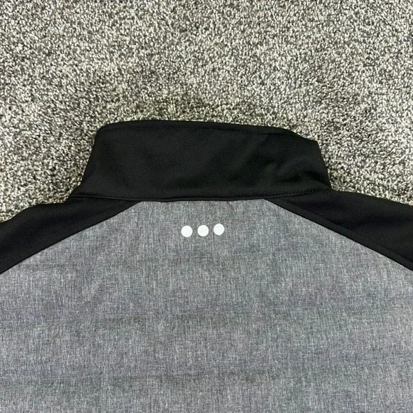 Snap-On Tools Equalizer Insulated Jacket Mens XL Gray Black Red Accents Workwear - Picture 8 of 15